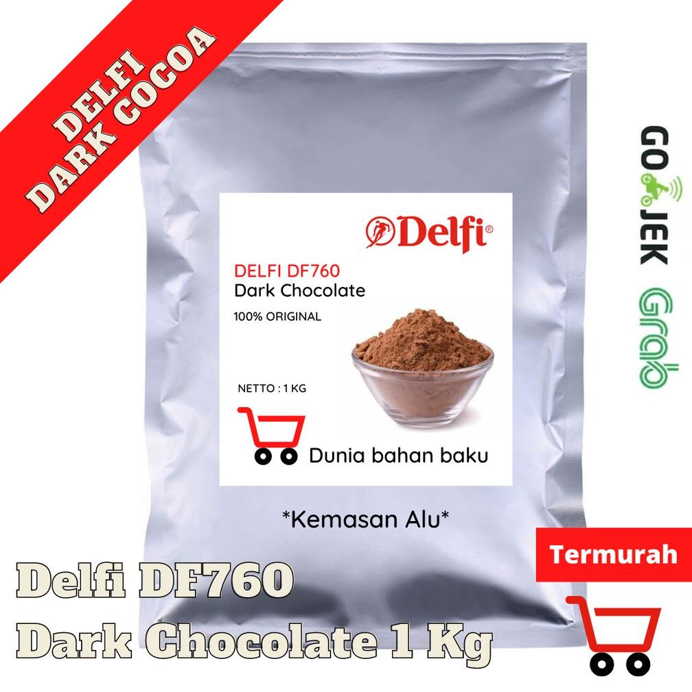 

COKLAT BUBUK DELFI DF760 COCOA POWDER 1KG | 100% ASLI Non COD