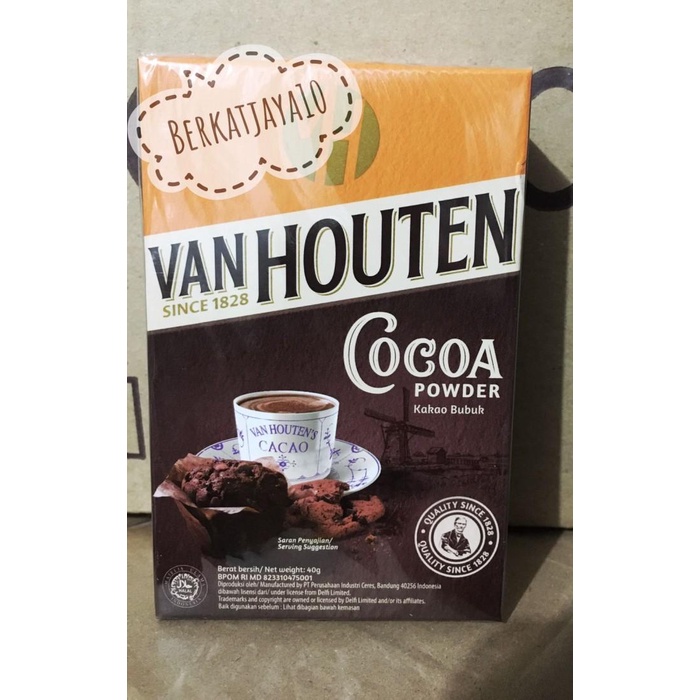 

Terlaris Van Houten Coklat Bubuk 45 Gram Cocoa Powder Murah