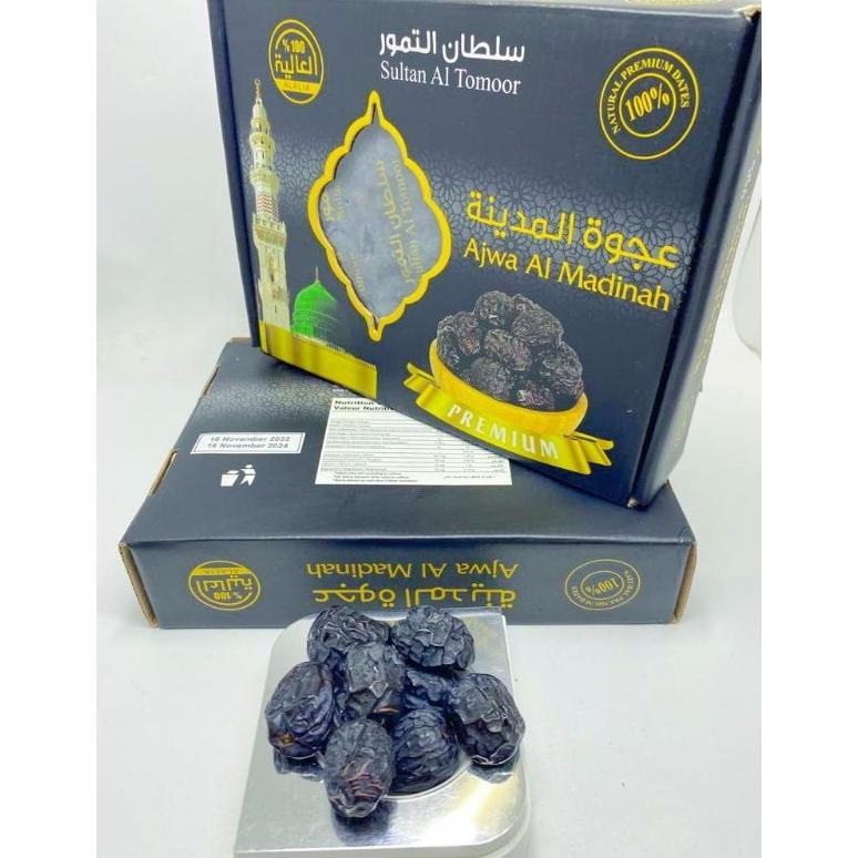 

Kurma Ajwa Madinah Sultan Al Tamoor Eksklusif Non COD