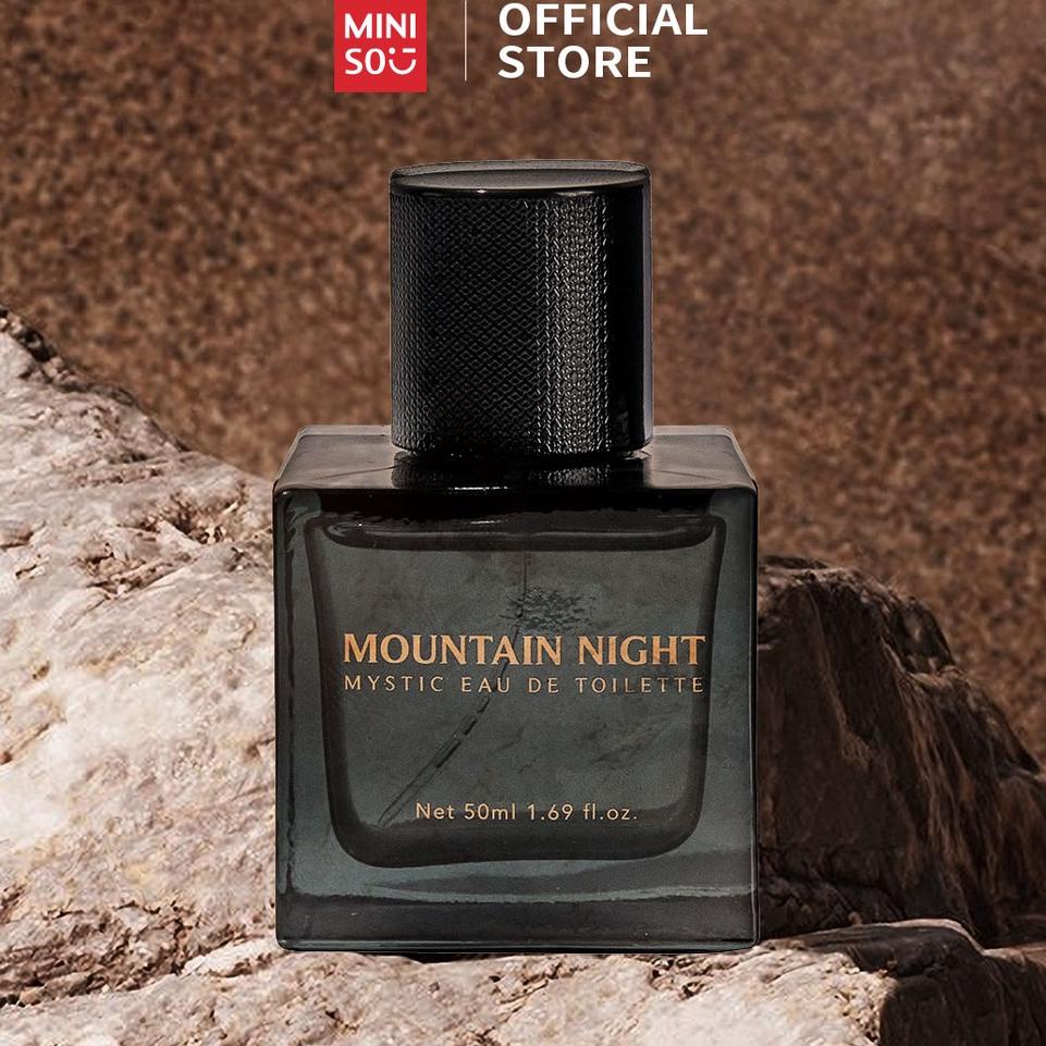 Original MINISO Perfume - Mystic Eau De Toilette (Mountain Night) 50ml | Parfum Pria kado natal 