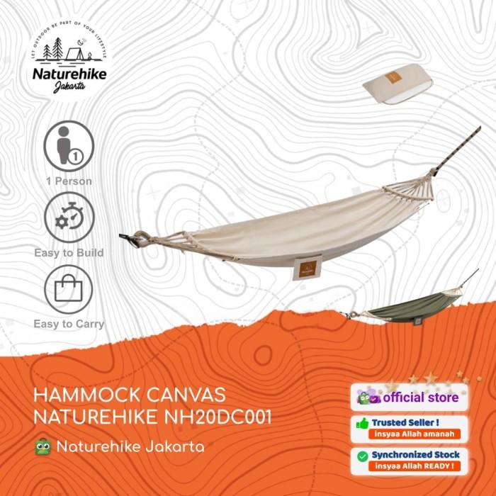 Terlaris Hammock Canvas Naturehike Nh20Dc001 Ayunan Camping Outdoor Waterproof