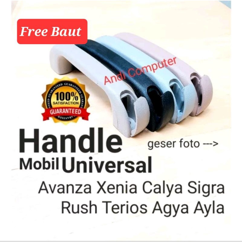 Handle Hand Grip pegangan tangan dalam plafon mobil All New Avanza Xenia Rush Terios Agya Ayla