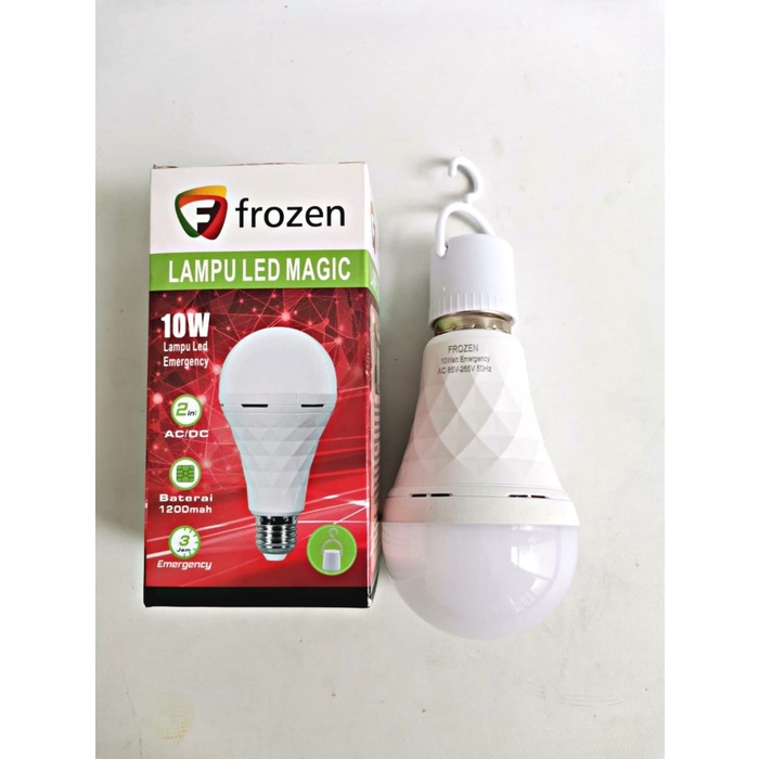 lampu Lampu Emergency Lampu Magic Frozen AC/DC 10/15/20 watt Emergency - Frozen 10W(T1T2) lampu daru