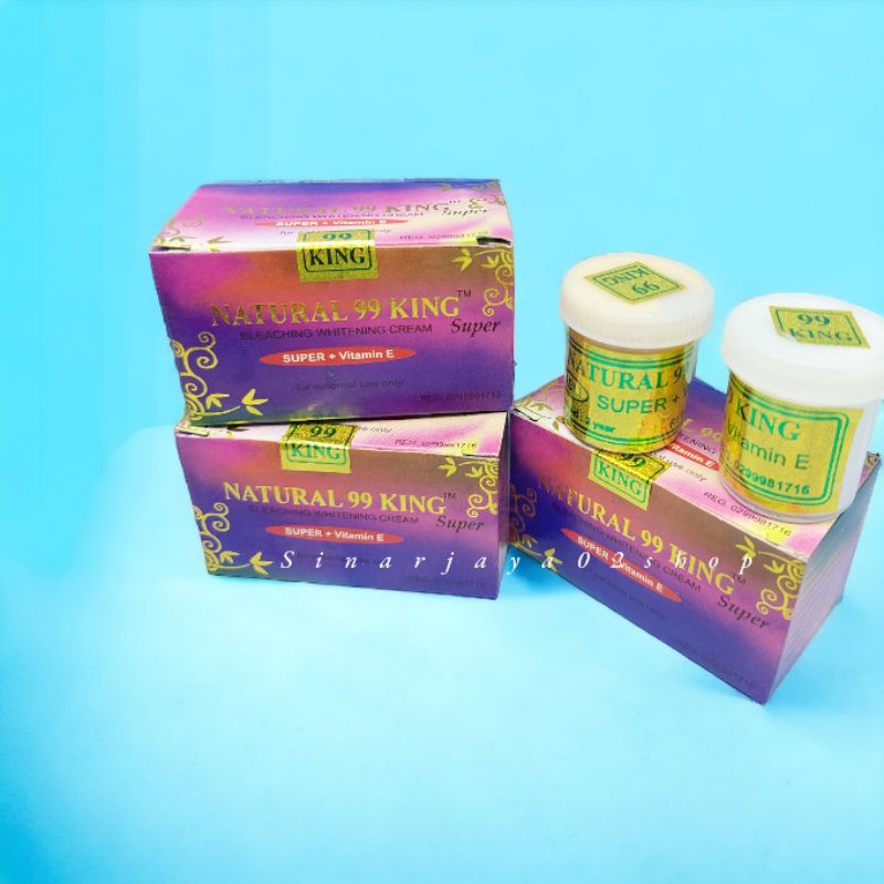 CREAM NATURAL 99 KING SIANG MALAM WHITENING ORIGINAL 15GR