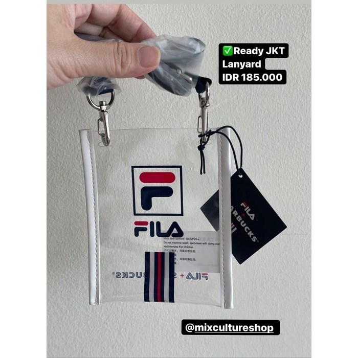 

Starbucks fila lanyard