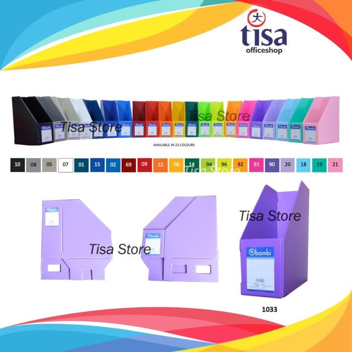 

Terlaris Box File Bambi 1033 Laminated Pvc Magazine Files 115Mm