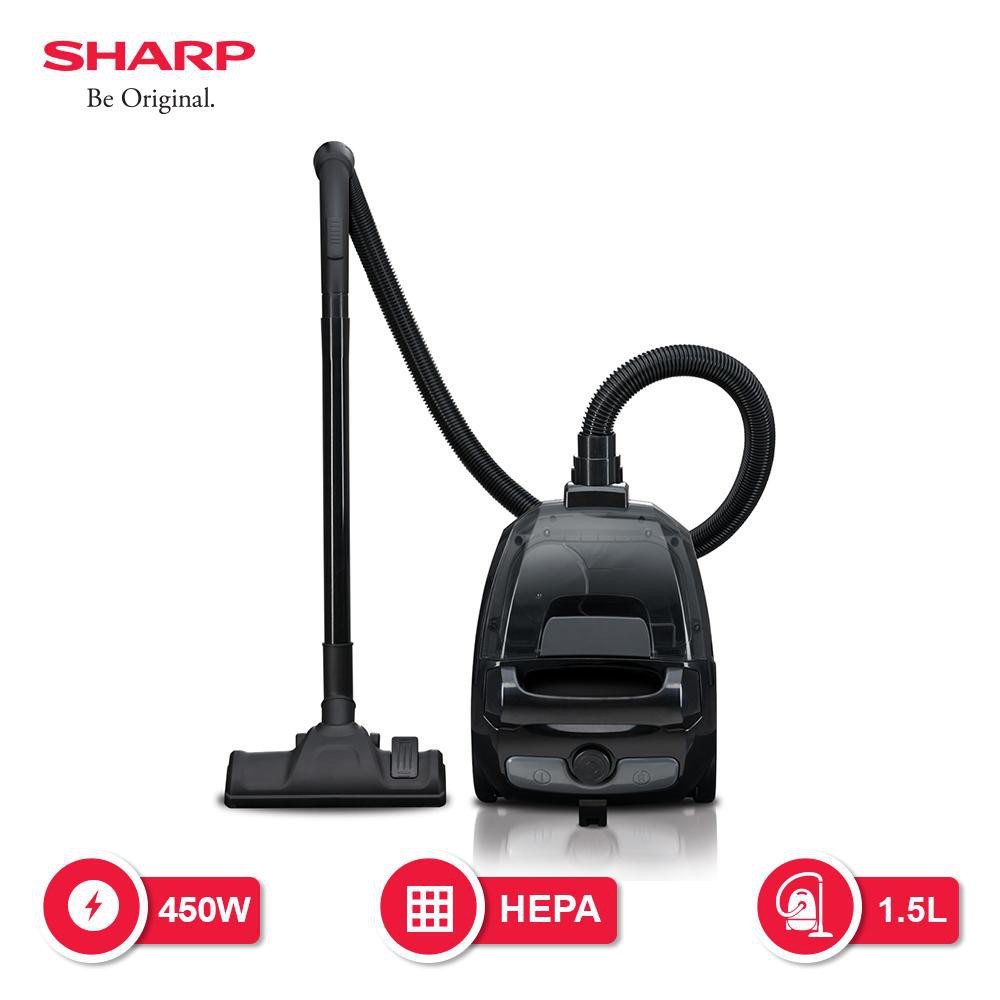 Sharp EC-NS18-BK Bagless Vacuum Cleaner - Black