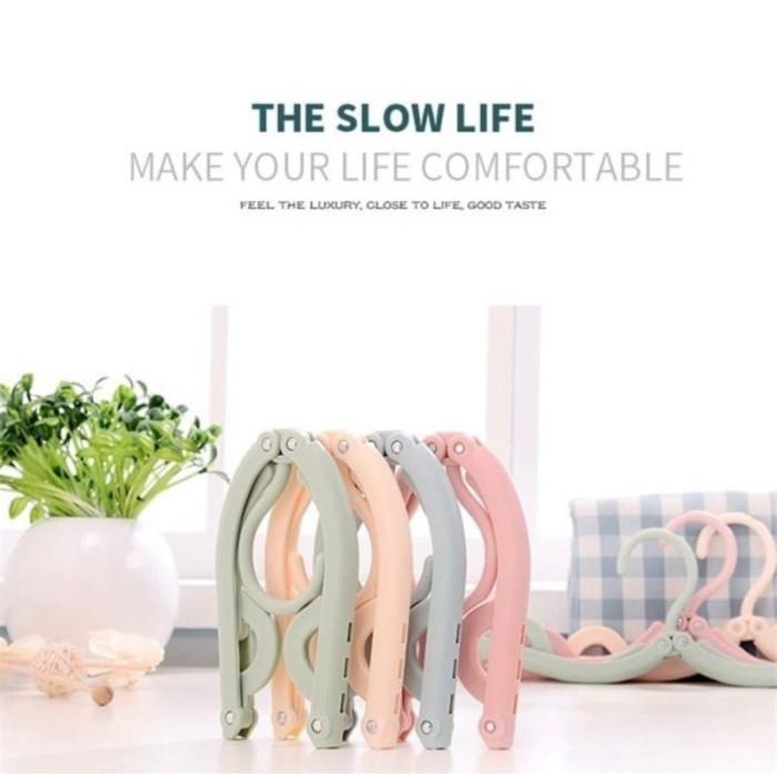 Gantungan Hook Saver / Gantungan Baju Lipat Praktis