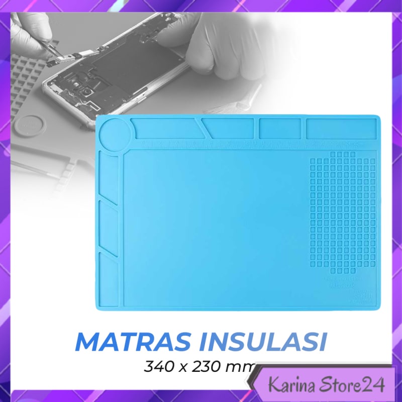 

INSULATION WORKING MAT ALAS MATRAS KERJA UKURAN 340 X 230 MM - S-120
