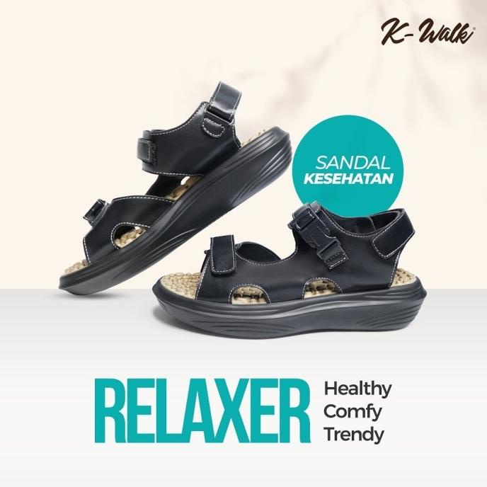 Jaco Kozuii K-walk Relaxer sandal kesehatan dan repleksi original