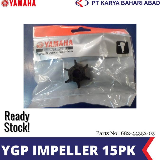 Yamaha Genuine Parts 682-44352-03 Impeller Mesin Tempel 15Pk