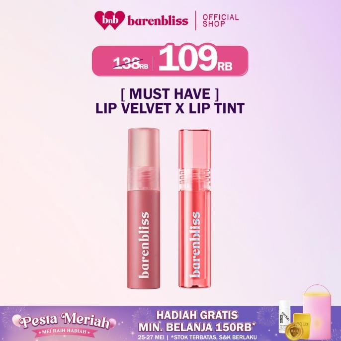 BNB barenbliss birthday kit - Lip Tint Lip Velvet