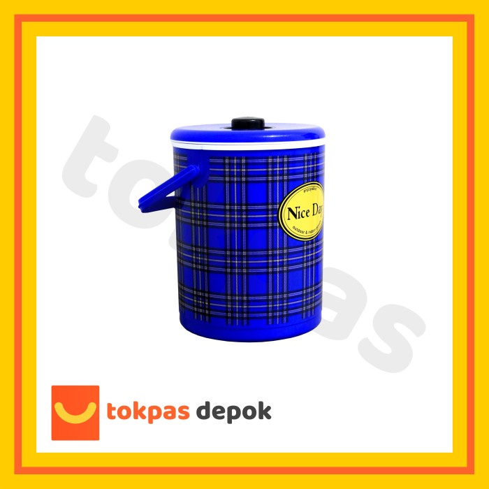 Rice Ice Bucket 4,5 Liter I 4 Lion Star / Termos Nasi / Termos Es - Biru - Sedia Termos Nasi Lion St