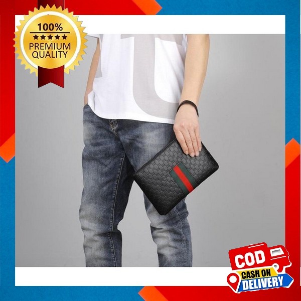 Dompet W26 Business Clutch Model Monza Lotus / Tas Tangan Handbag Dompet Pria(B9P6) Dompet Lipat Pri