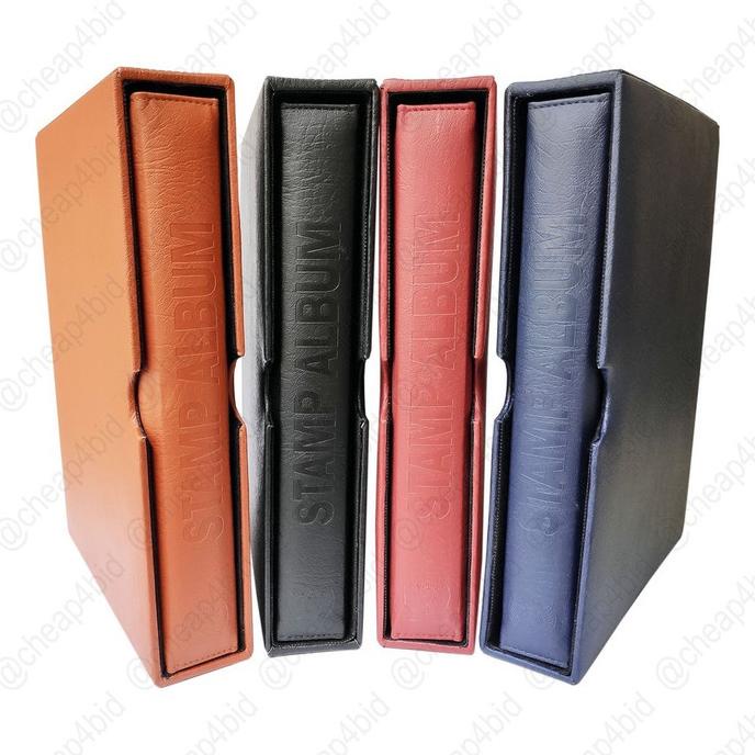 

ALBUM REFILL MOTIF KULIT + NO REFIL UNTUK UANG KERTAS, KOIN, PRANGKO - Prangko, Biru