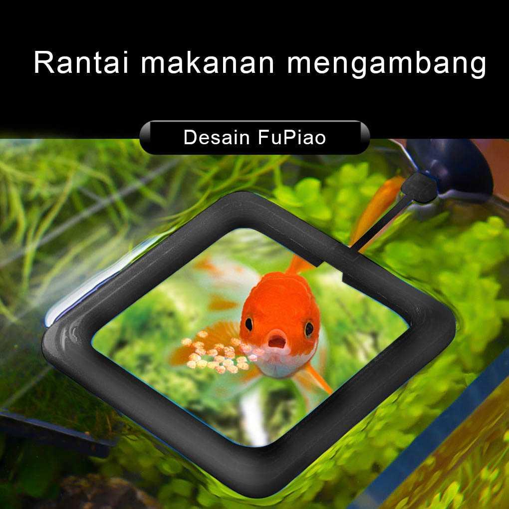 KWODE Floating Feeding Ring Aquarium Fish Feeder Tempat Pakan Ikan - KW10
