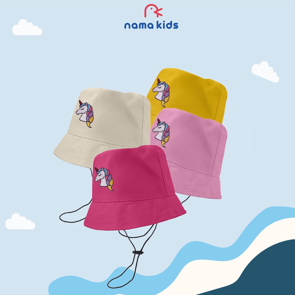 TOPI BUCKET ANAK KARAKTER UNICORN TOPI BUCKET BAYI TOPI BUCKET ANAK MURAH TOPI BAYI MOTIF LUCU