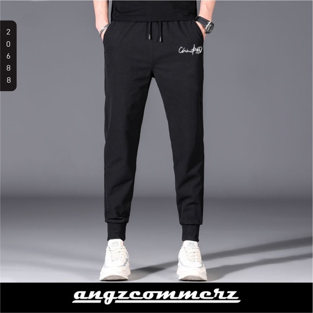 

Men Casual Loose Long Pants Black 5XL Size