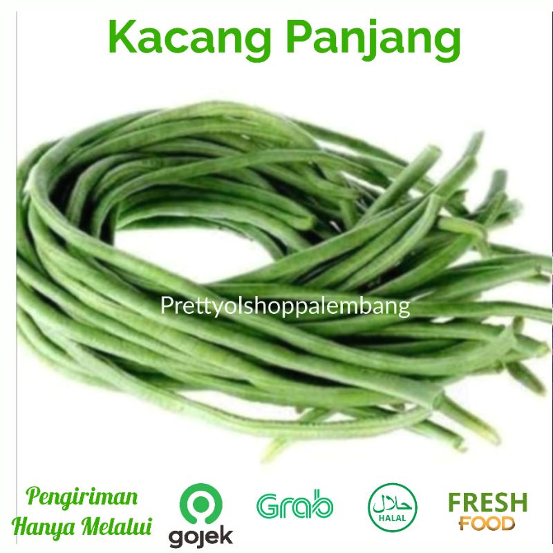 

[PALEMBANG] KACANG PANJANG 500 GRAM - SAYUR BUAH IKAN SEGAR ONLINE PRETTY OLSHOP PALEMBANG