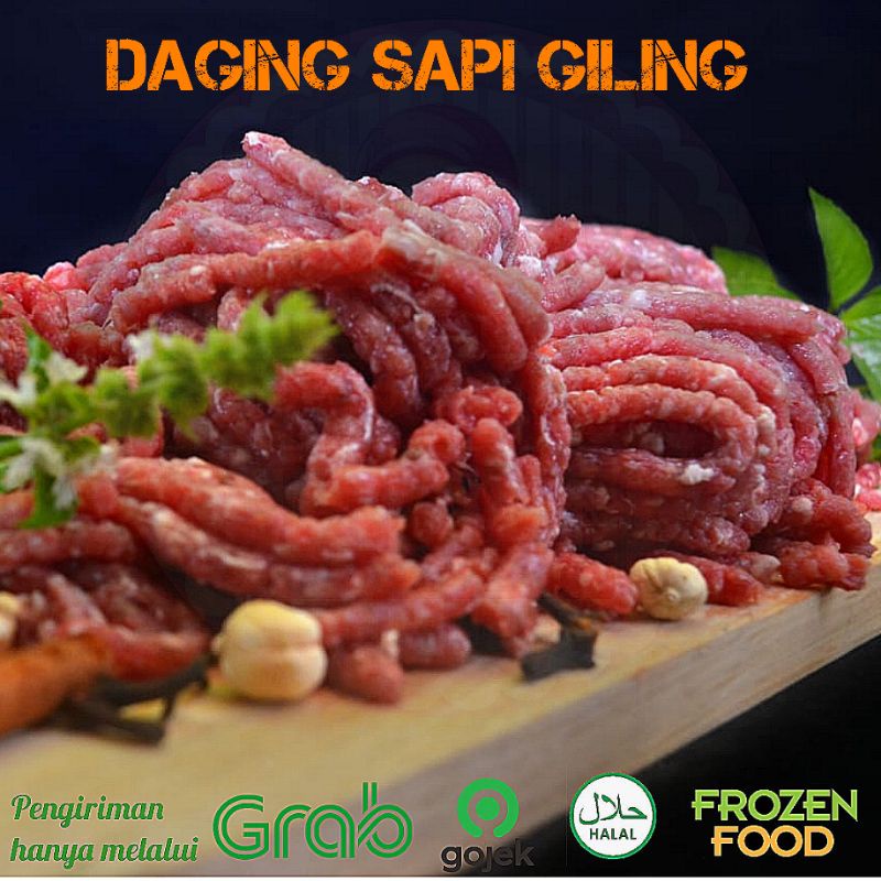 

[PALEMBANG] DAGING SAPI GILING 1 KG FROZEN - SAYUR BUAH IKAN SEGAR ONLINE PRETTY OLSHOP PALEMBANG