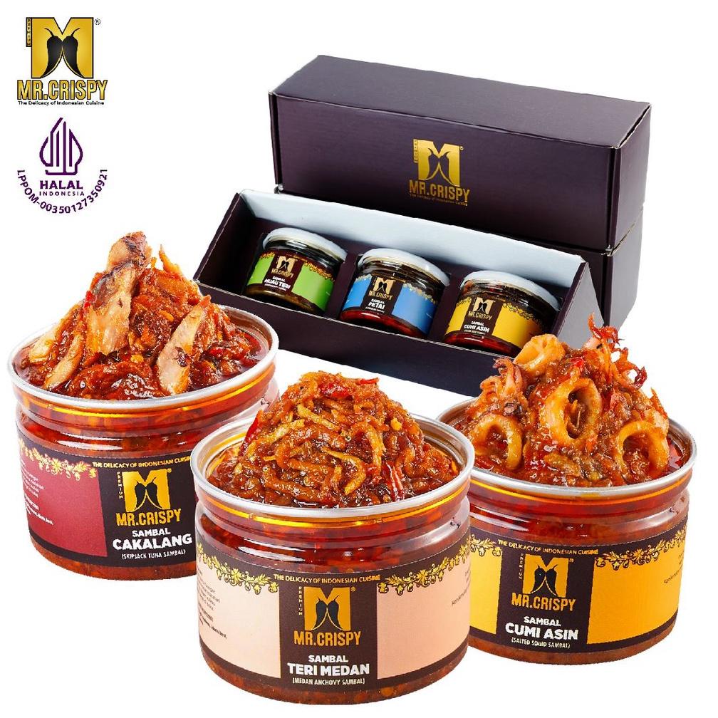 

PAKET SAMBEL HEMAT A MR.CRISPY(KOTAK HMPERS) Non COD