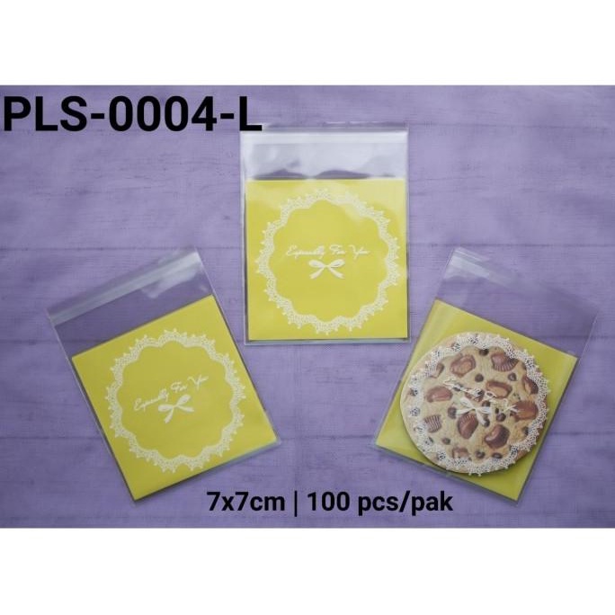

Diskon Bulan Ini Pls-0004-L Packaging Plastik Cookies K Motif Especially For You