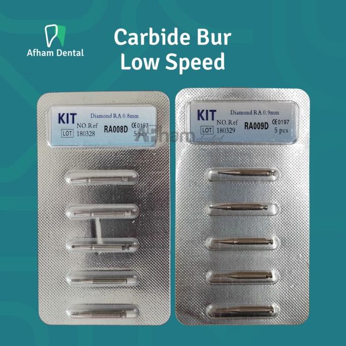 BUR DIAMOND LOW SPEED LOWSPEED KIT ISI 5 RA008D / RA009D