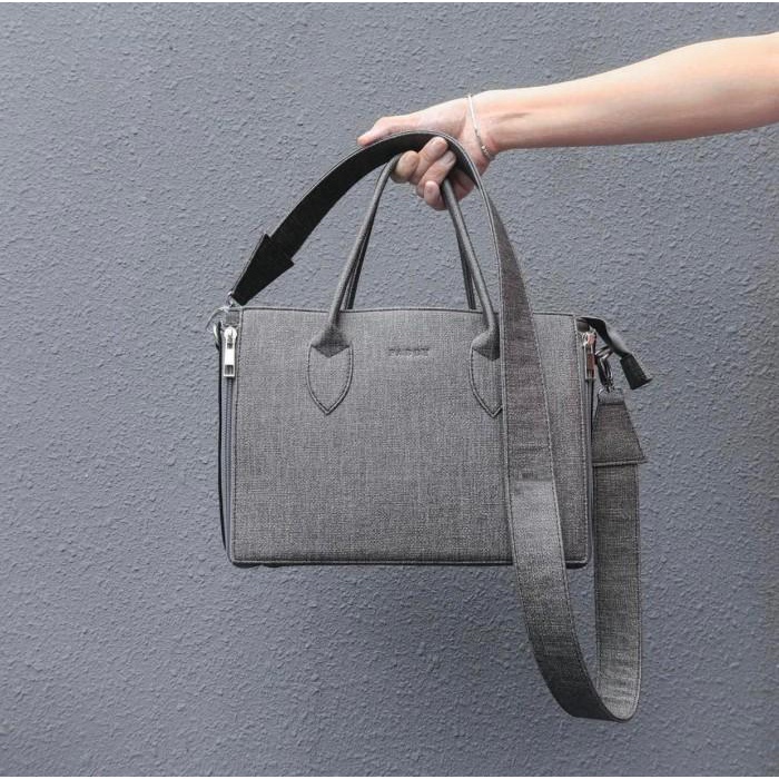 Terlaris Paddy Bossy Fungsional Hand Bag/Sling Bag In Asphalt (Grey)