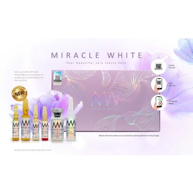 MW pink true white perfection blue