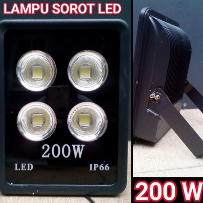 {{{{}}] Lampu Sorot Led 200w COB Mangkok Lampu Tembak 200 watt Jalan