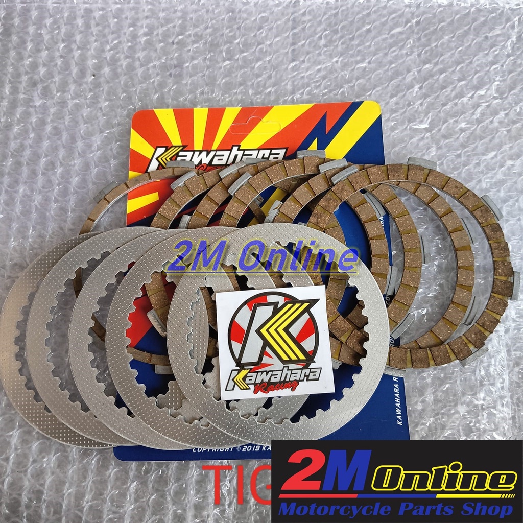 Mdr Plat Kampas Kopling Set Tiger Kawahara Racing
