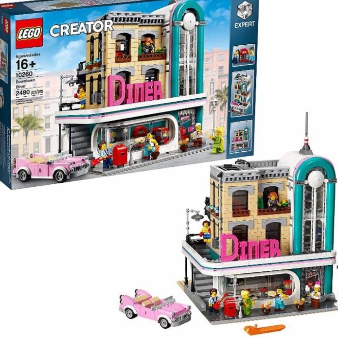 Flash Sale Lego 10260 Creator Expert Lego 10260 Downtown Diner Terlaris