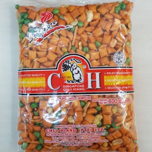 

Kacang Campur Chui Hiang Singapore 800 gram Best Seller