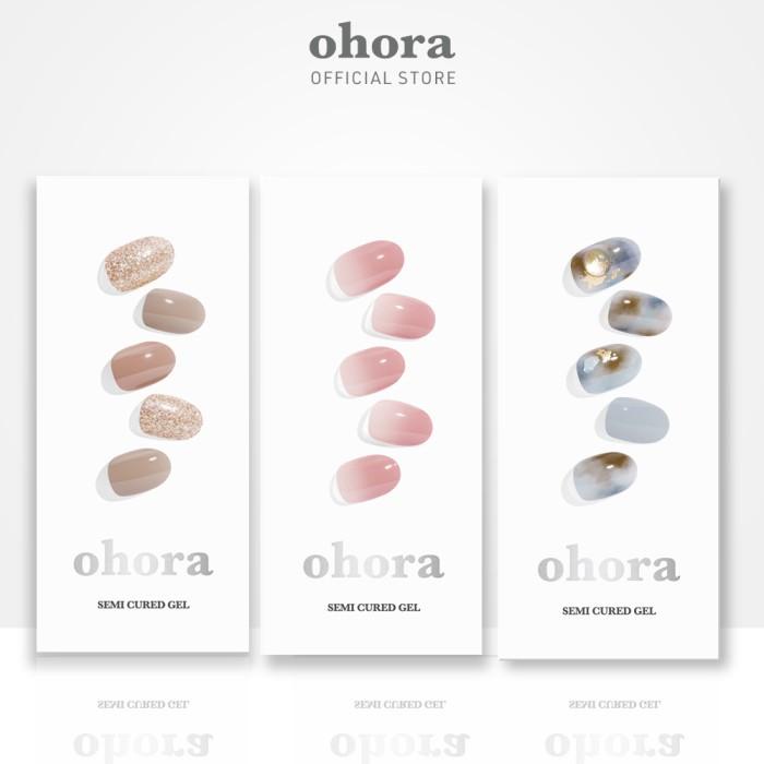 Terlaris Ohora Semicured Gel Nail Art