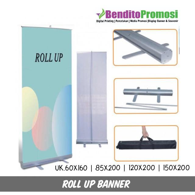 Terlaris Rangka Roll Up Banner - Roll Banner - Standing Banner