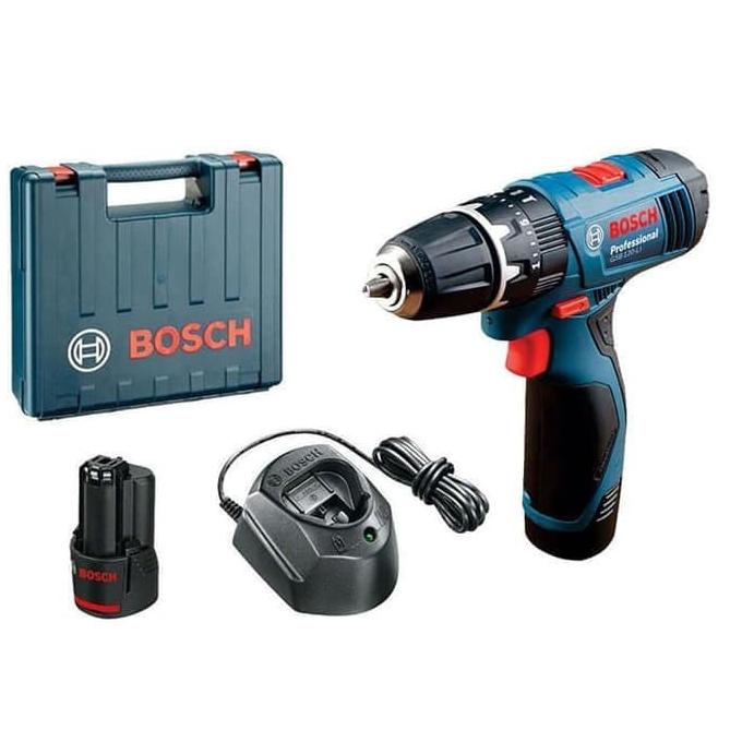 Murah Bosch GSB 120-LI Cordless/Impact Drill/Bor Tembok Baterai 120 LI