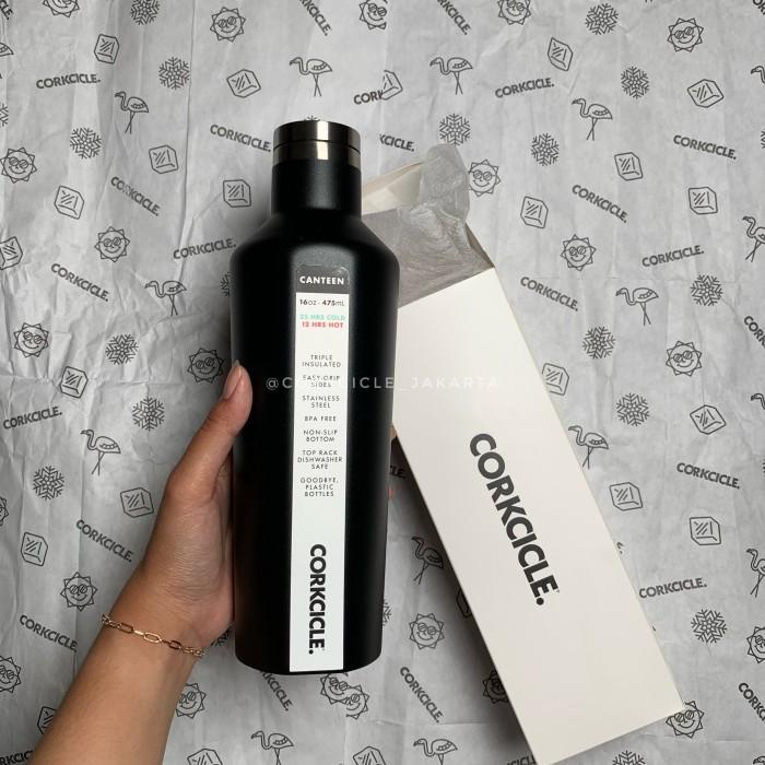 Corkcicle Canteen Classic Black 16oz