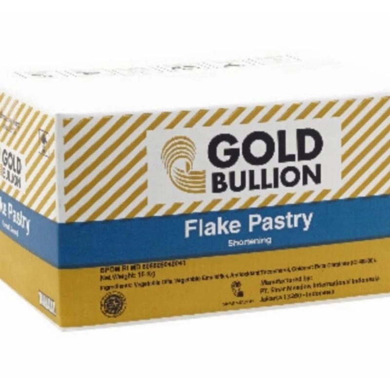 

GOLD BULLION FLAKE PASTRY 500 GR MARGARINE MARGARIN MENTEGA