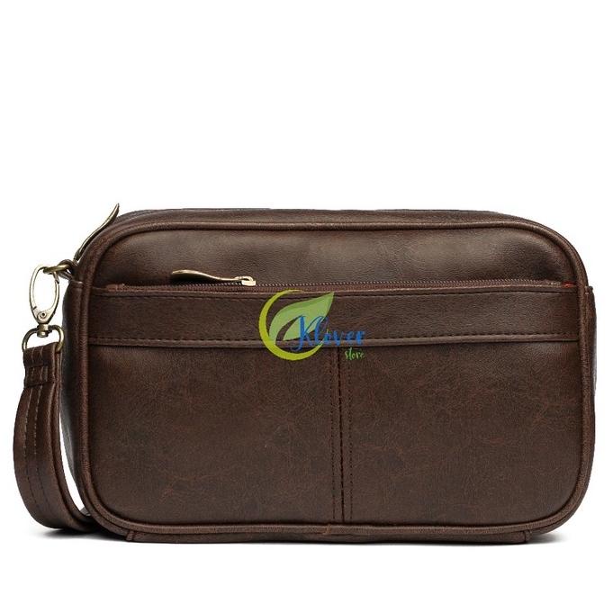 Promo Clutch Pria Clutch Bag Pesta Hand Bag Pria Kulit Tas Tangan Cowok Kulit Hand Bag Pria Waterpro
