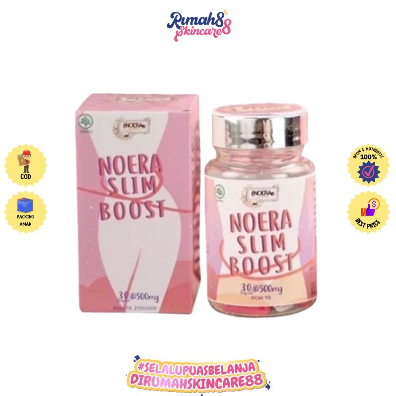 NOERA Slim Boost | Noera Slimming Capsule Obat Diet Jamu Pelangsing Herbal BPOM