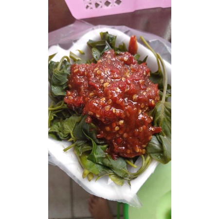 

rujak kangkung