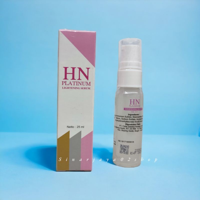 Serum Hn Platinum Lightening Bpom 20ml