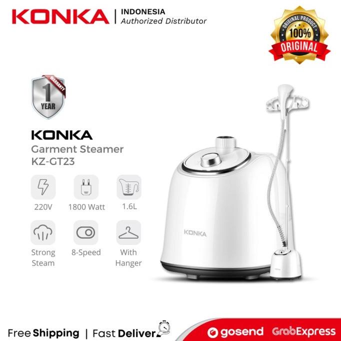 Bisa Gojek/Grab - Konka Garment Steamer Standing | Setrika Uap Berdiri Nindea_Store