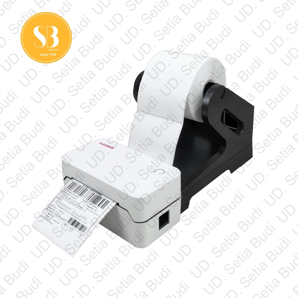 Direct Thermal Barcode Printer Kassen DT 369 Kertas Lebar 80mm