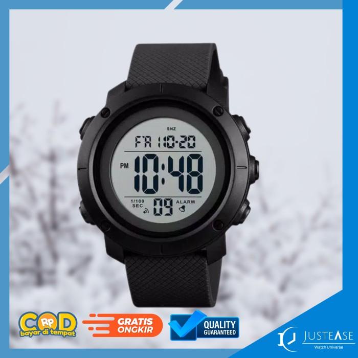 Stopwatchku Skmei Thundaga 1426 Jam Tangan Digital Pria Alarm Stopwatch Justease