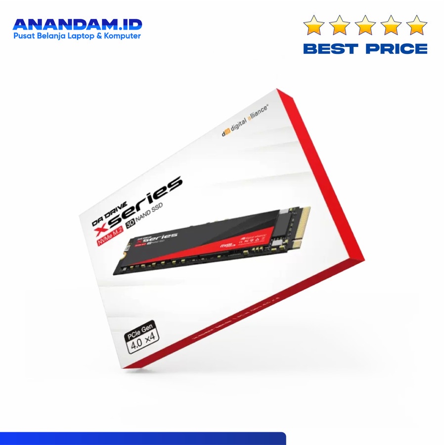 SSD Digital Alliance DA Drive X Series 1TB M.2 2280 NVMe PCIe 4x4