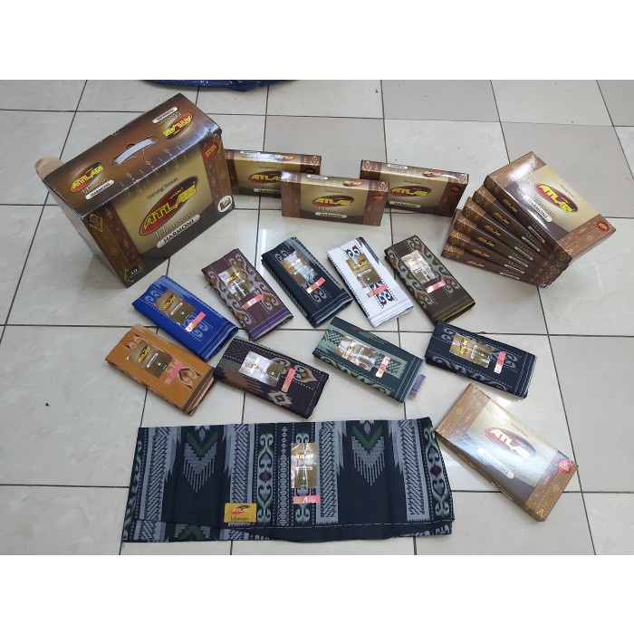 Terlaris Sarung Sarung Atlas Idaman Harmony Gold
