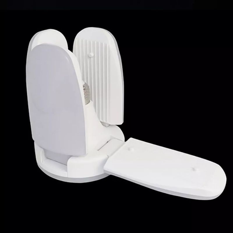 US388 Lampu Bohlam Lipat Mini Model Kipas 40 Watt / Mini Fan Blade LED Bulb 40W E27 By Toko Haji Usman