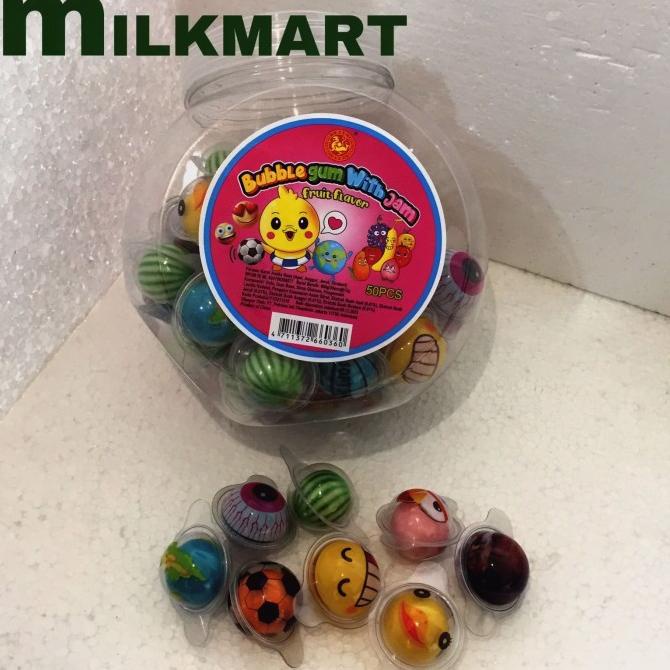 

PERMEN KARET BOLA RANDOM PER TOPLES//MILKMART