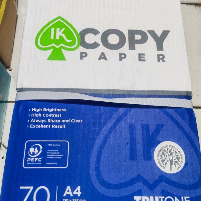 

Kertas HVS A4 70gr Copy Paper (1 dus isi 5 rim)